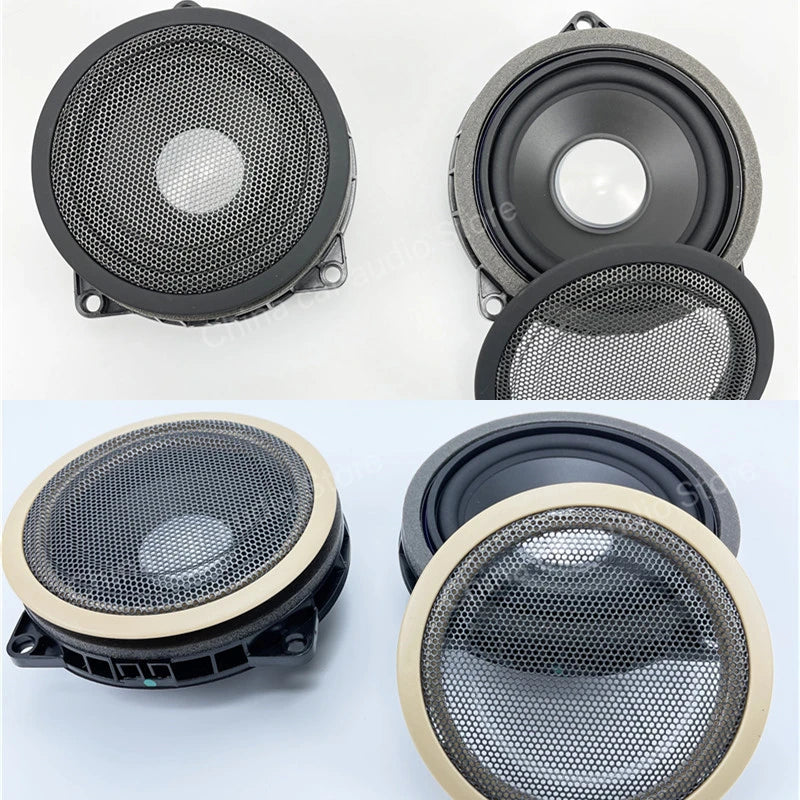 Car Door Midrange Speaker Covers For BMW F30 F31 F32 F33 3GT F34 X1 F48 X2 F39 F36 F80 F83 2 3 4 Series Tweeter Horns Case Trim
