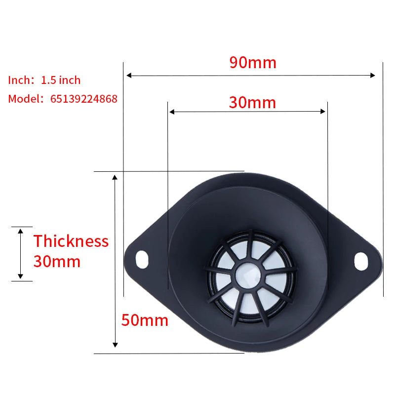 Car Center Dashboard Speakers For BMW E90 E91 E60 E61 F10 F11 F90 F07 F06 F12 F13 G20 G30 F15 F16 F85 F86 Rear Surround Tweeter