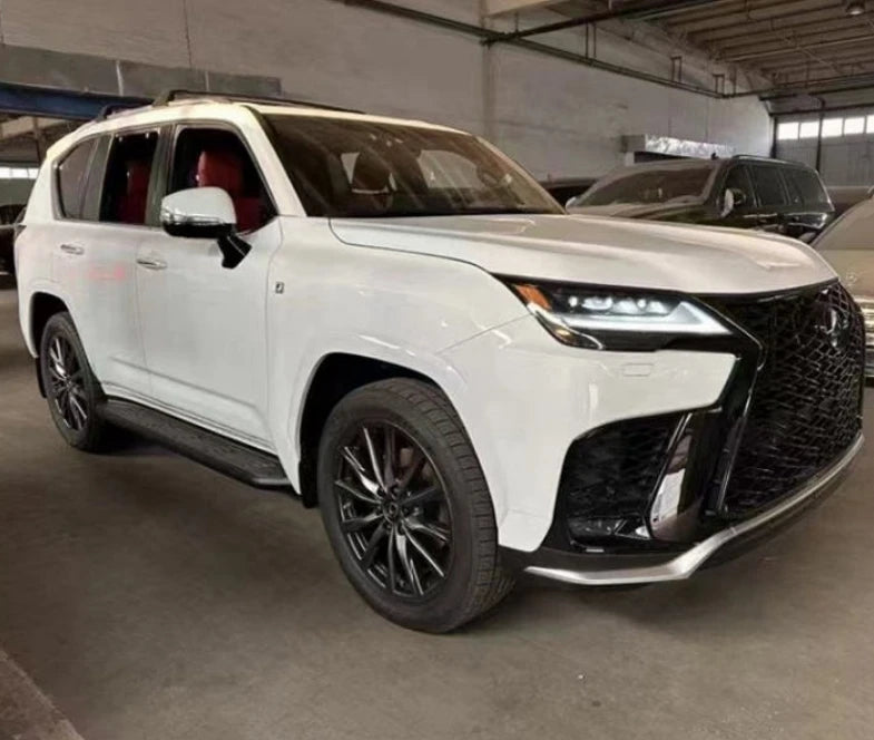 Top Ranking Modify Sport Style Parts for Lexus LX600 Body Kit Front Bumper Lip Grille Upgrade for LX600 Condition Perfect Fit