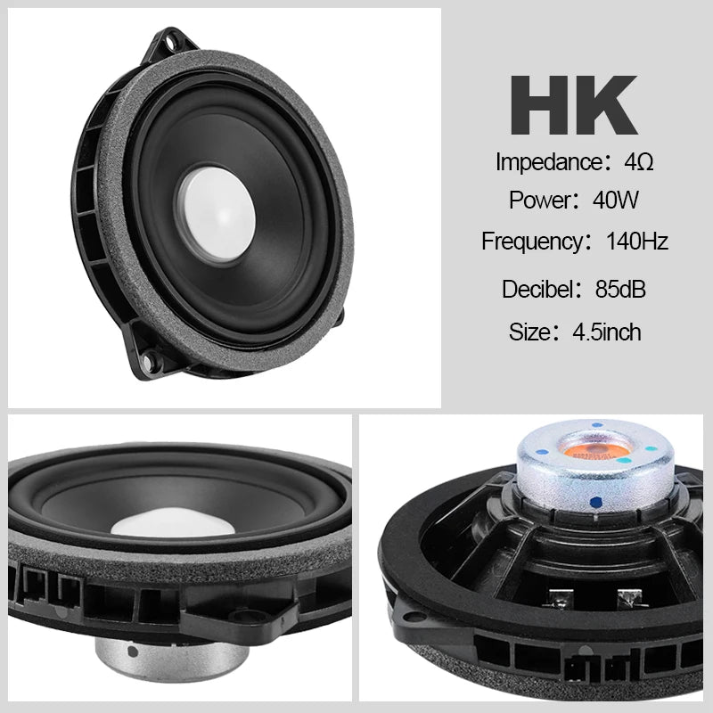 Car Speaker For BMW G30 G31 Plug and Play Cent Speaker Door Loudspeaker seat Subwoofer Upgrade Horn HK Cover Power DSP Amplifier