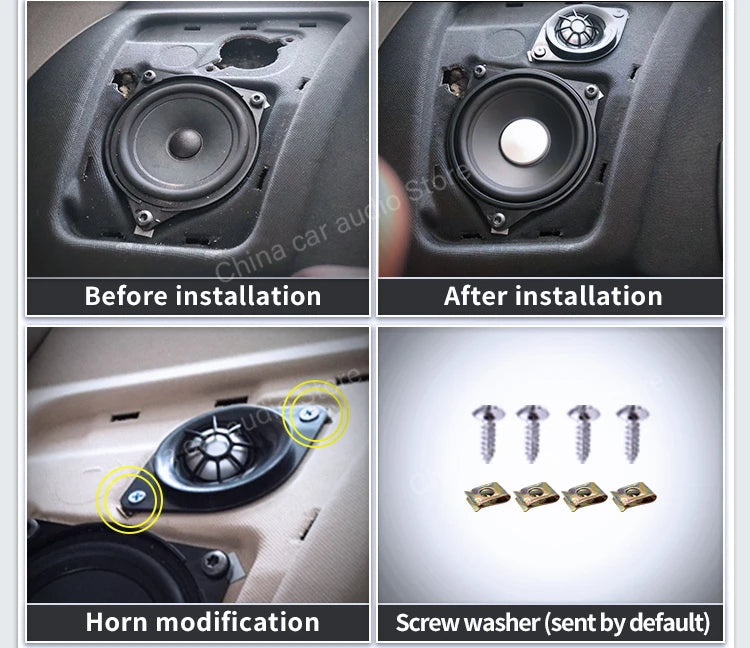 Car Rear Surround Tweeter For BMW E90 E91 E60 E61 F10 F11 F90 F07 F06 F12 F13 G20 G30 F15 F16 F85 F86 Center Dashboard Speakers