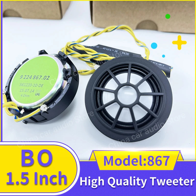 BO Speaker For BMW Tweeters X5 F15 X6 F16 Series Auto Treble Horn In The Car Door Midrange Cover 8 Inch Subwoofer Tweeter Audio