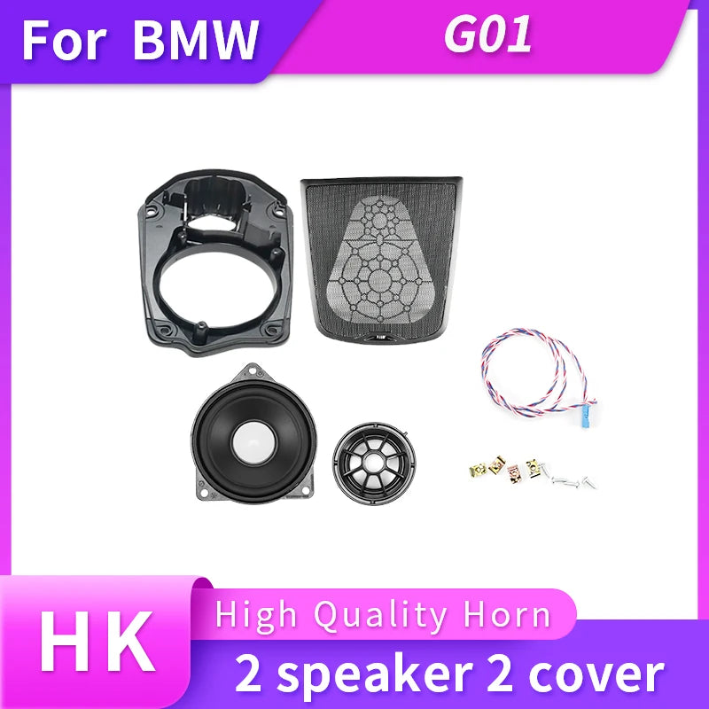 Speaker Cover Car For BMW NEW X3 G01 Speakers Music Sound Horn High Frequency HiFi Tweeter Midrange In The Car 8 Inch Subwoofer