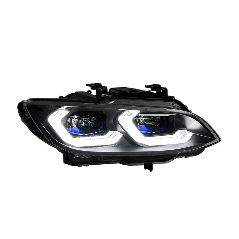 SJC Auto Lighting Systems Front Light for BMW 3 Series  E92 E93 2006-2009 Upgrade Head Lights Yellow&White Headlamp
