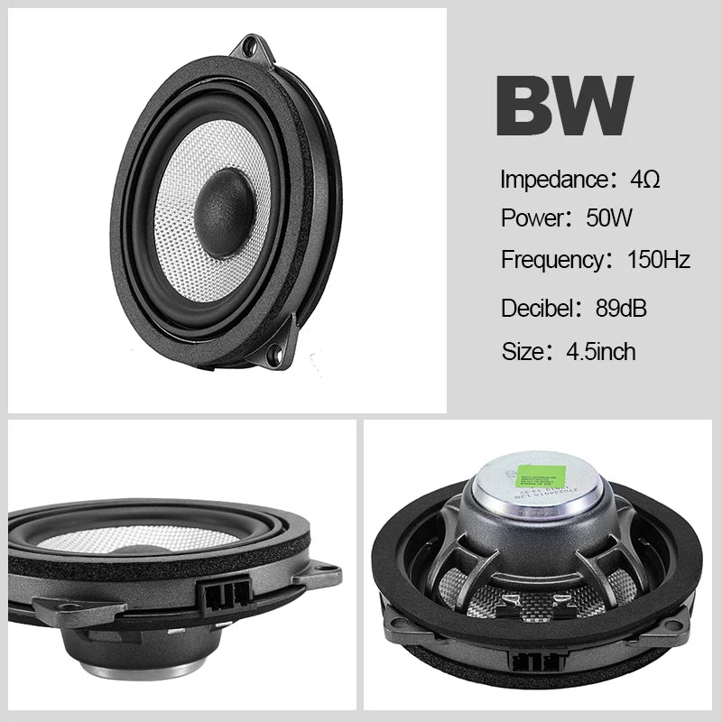 Speakers Horn Cover Car LED For BMW X6 G06 Speaker Front Rear Door Glow Tweeter Luminous Night Lighting Trim Subwoofer Audio