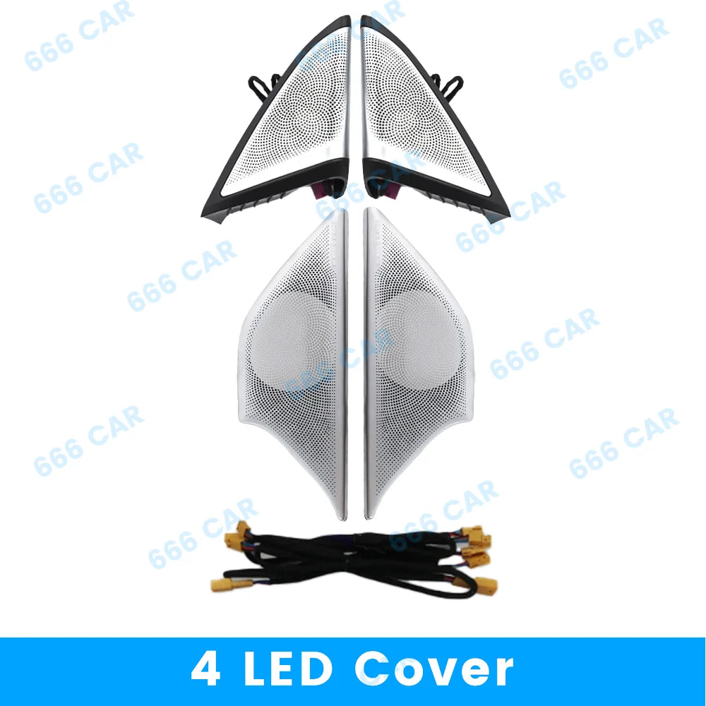 LED Speaker Cover Lamp For BMW G30 New 5 Series 11 Colour Car RGB Tweeter Midrange HiFi Music Stereo Horn Ambient Light Decorate
