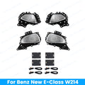 64 Colour LED Door Luminous Speaker Cover Atmosphere Lights For Mercedes Benz New E-Class W214 Car Decorative Light Parts