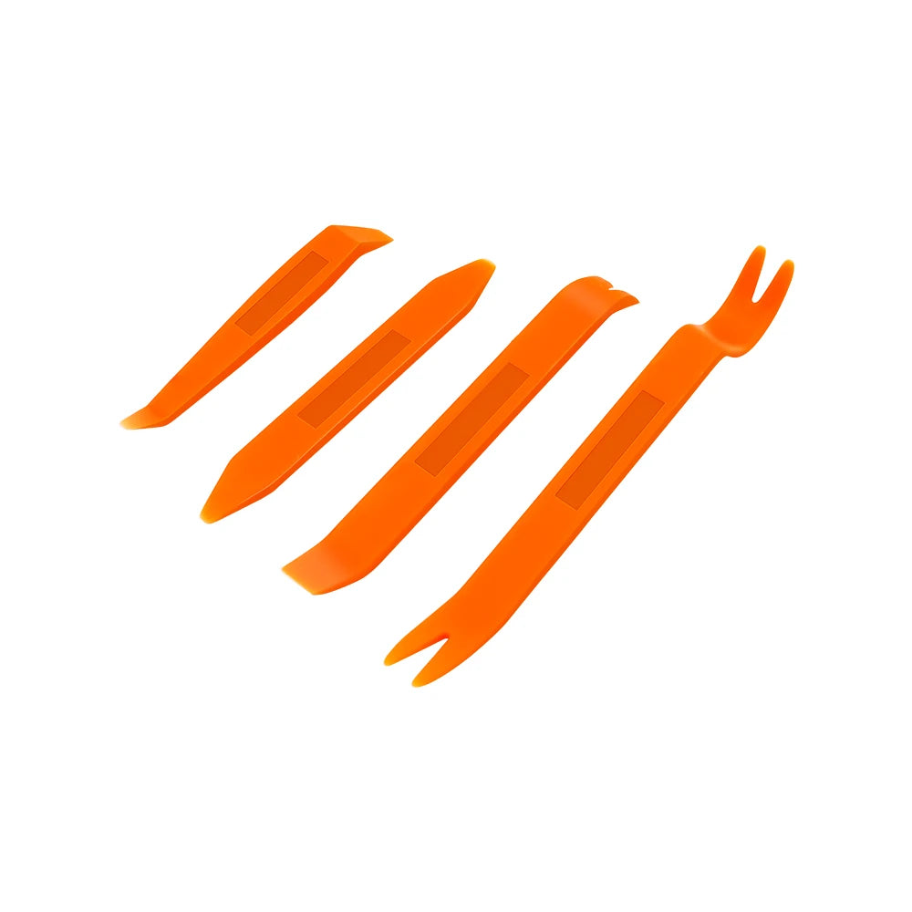 2026 newest Plastic Car Radio Door Clip Panel Trim Dash Audio Removal Pry Tool Repairing 4Pcs 1 set