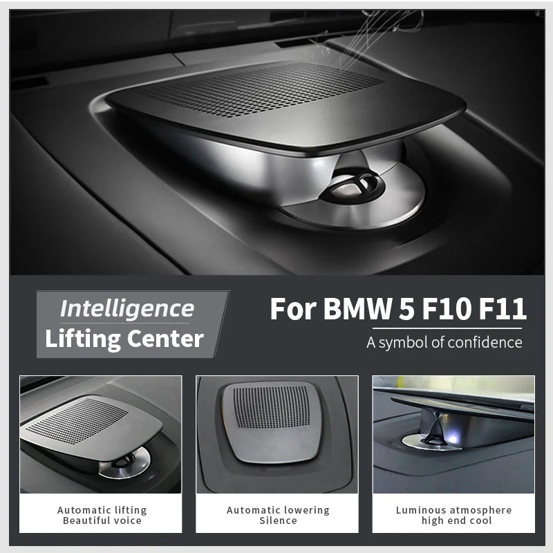 Car Center Intelligence Horn For BMW F15 F16 F11 F10 F01 G01 G02 G20 Series LED Lifting High  Tweeter Mid Music Audio Speaker