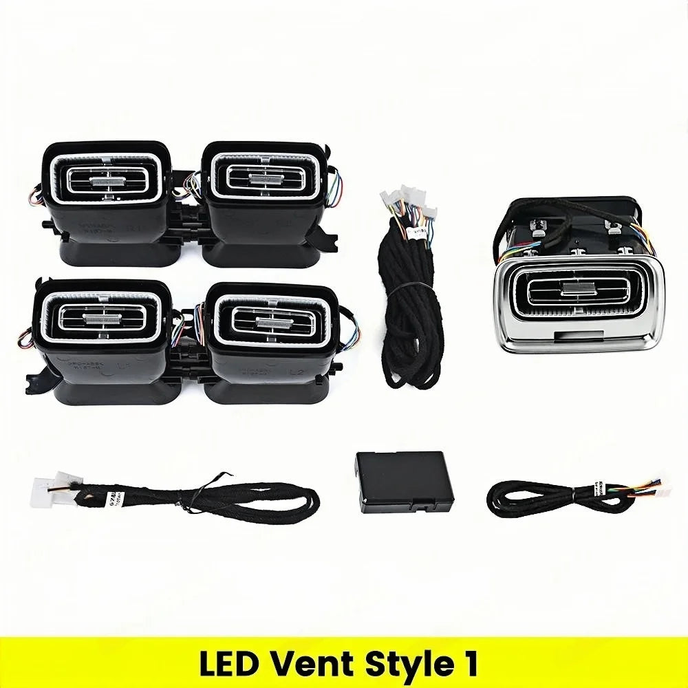 64 Colours Seat back light For Mercedes Benz 2020 GLE350 W167 GLS450 AMG GLE53 Interior Decorate Ambient Light Modification Kit