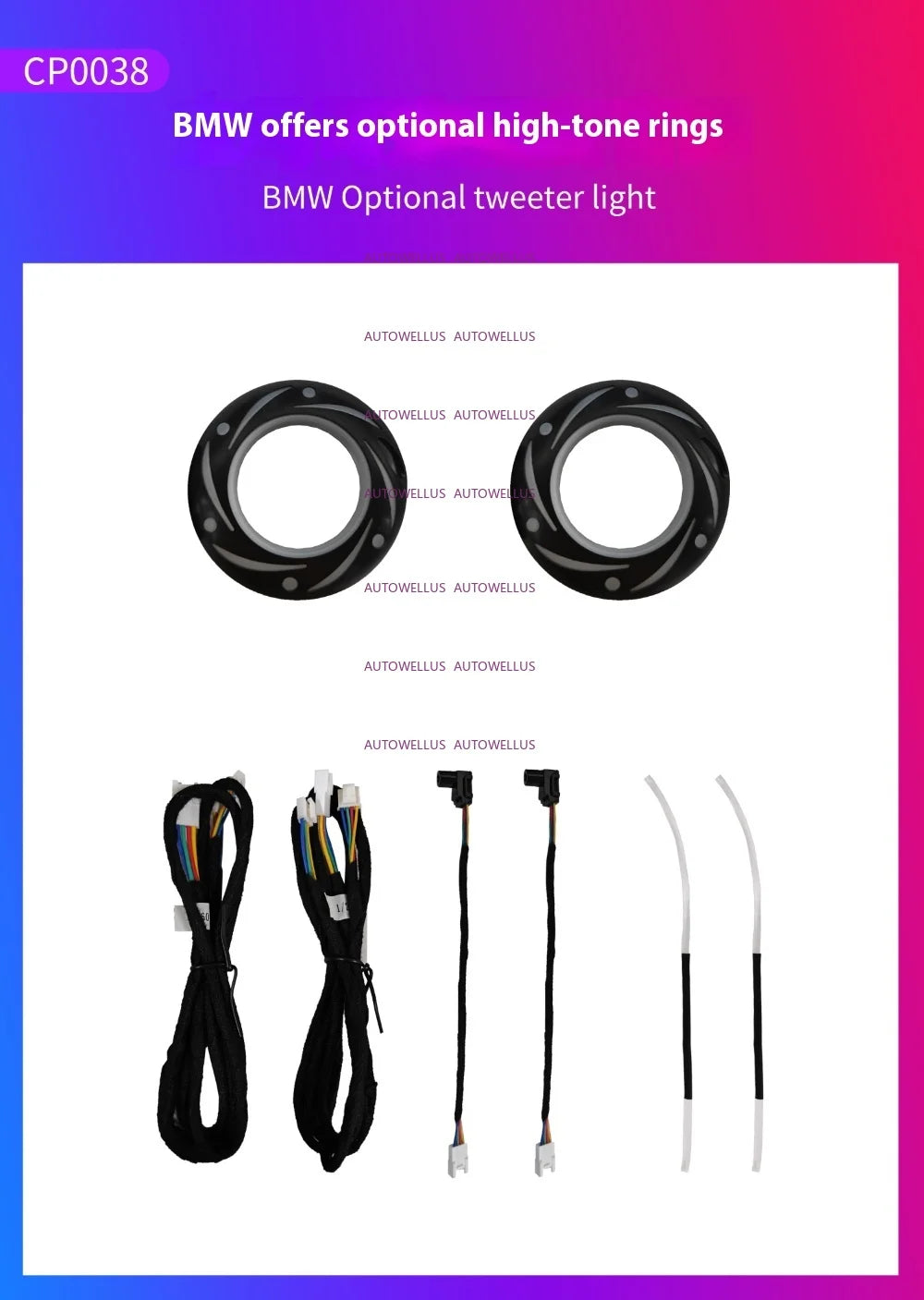 Car Interior Lighting Upgrade LED Ambient Light For BMW X5 X6 G05 G18 Dashboard Strips Four doors light  Storage Boxes Leds