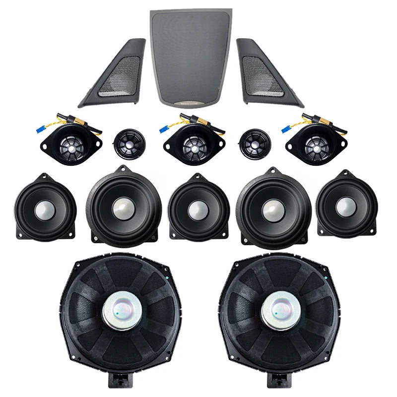 For BMW 5 Series F10 F11 Special Car Audio Parts HK Upgrade Plug and Play High Power Speaker Tweeter Subwoofer LQ DSP Amplifier
