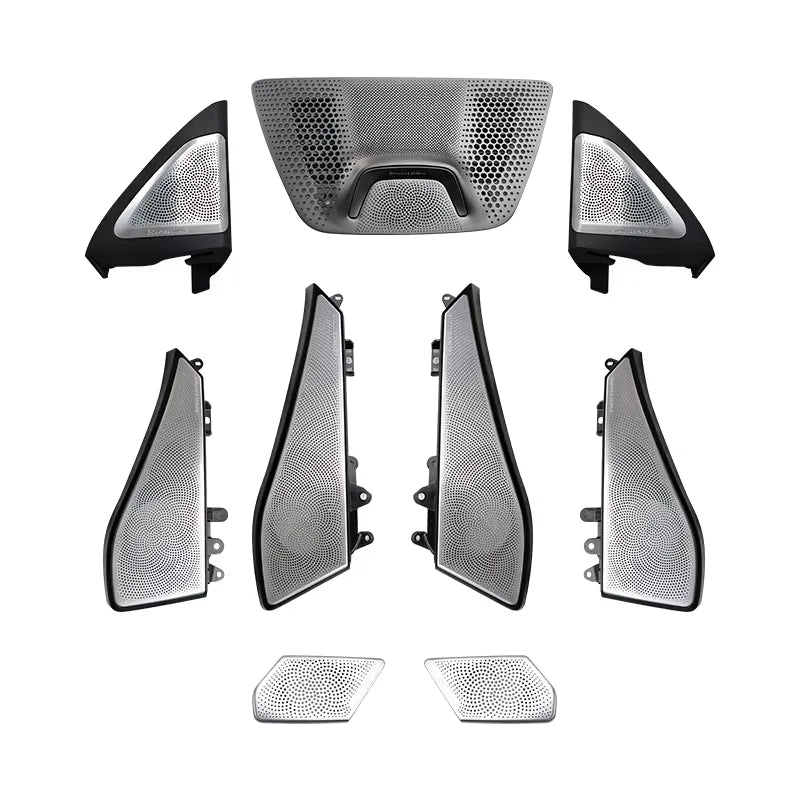 shining LED For BMW G06 X6 F86 MX6 Front Rear Door Glow Tweeter Cover Luminous Night Lighting Trim speaker Audio Speaker Horn
