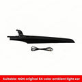 Ambient light For Mercedes-Benz W205 X253 GLC C-class Passenger Atmosphere Lamp Co-pilot Led Neon Ambient Light 64 Color Car LED