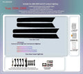 Ambient Light For Audi Q7 2006-2015 environmental Backlight Atmosphere Lamp Kit Symphony 256 Colors APP MMI Control