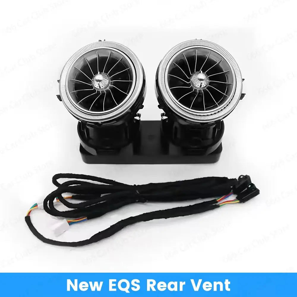 New 3/64 Color EQS LED Air Vents for Mercedes Benz W205 GLC X253 W213 W464 W117 W176 X156 W206 W167 Interior Lighting Upgrade