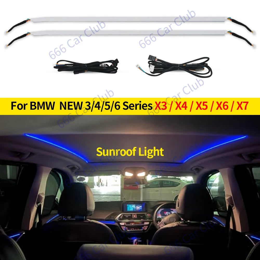 11 Colours LED Speaker Cover For BMW New X5 X6 X7 G05 G06 G07 Car Midrange Tweeter Music Stereo Horn Ambient Light Decorate Lamp