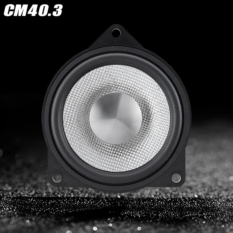 Car Audio Upgrade for BMW 3, 5 Series F30, G30, F10, E90, G20, G05 LQ Carbon Cone Silk Dome Tweeter, Midrange Speaker, Subwoofer