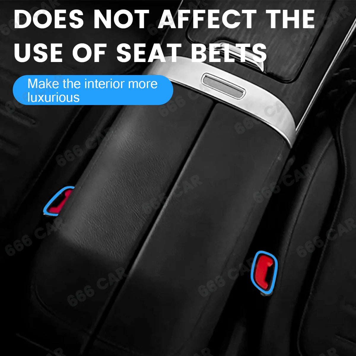 LED Seat belt Buckle Ambient Light For Benz/W205/W206/W214/GLC/EQE/CLS/GT Automotive Safety Buckle Decorative Light Accessories