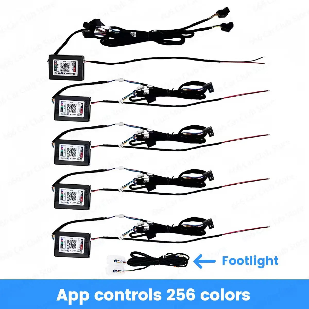 Original 3 Colors Upgrade 12/64 Colors Ambient Light Cable For Mercedes Benz W166 W218 W292 W212 W221 GLE Car Decorate LED Lamp