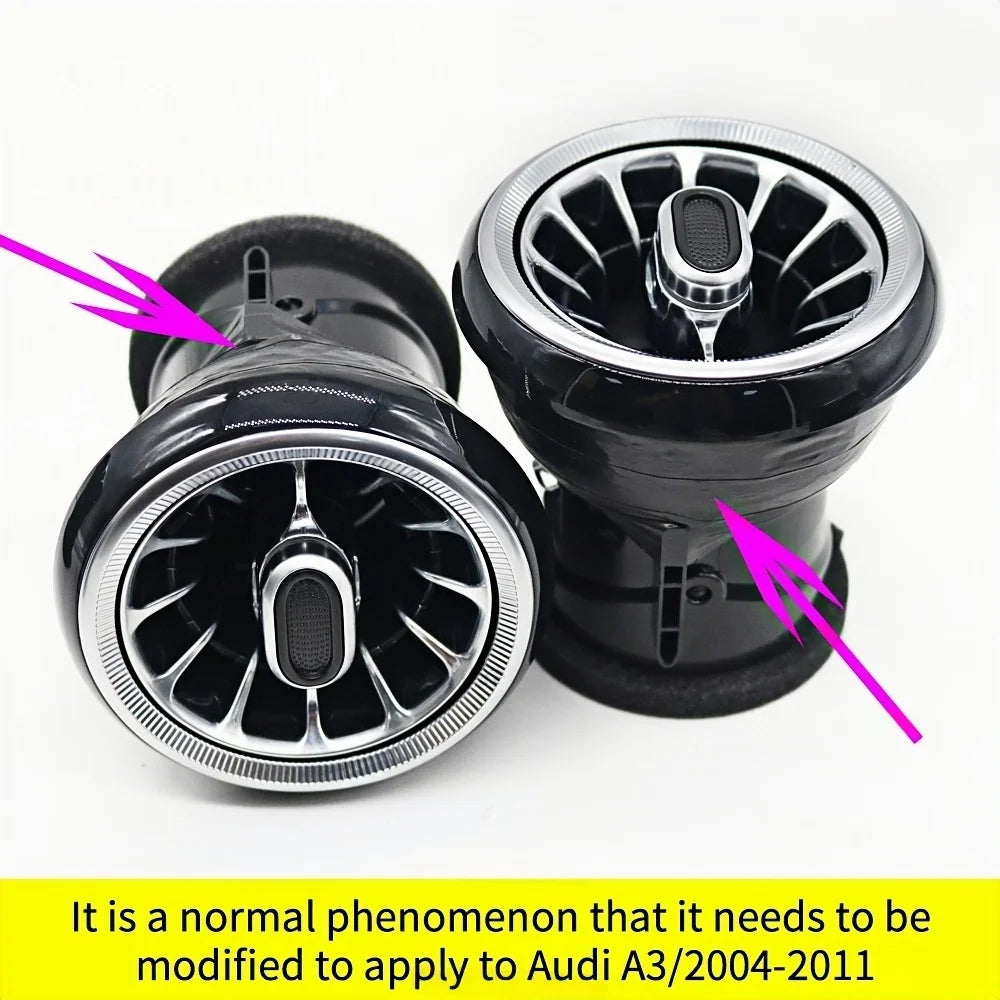 256 Colours Bluetooth APP Control For Audi A3 S3 RS3 8V 8Y 8P 2004-2020 Turbo Nozzle Ambient Light Dashboard Air Vent Turbine