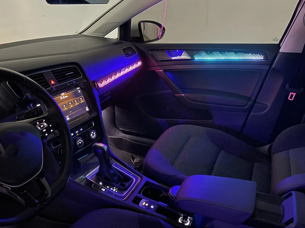 Car Atmosphere Light Hot Sale Suitable For Volkswagen 2014-2021 Golf 7/7.5 Interior LED Dynamic 64 Color Symphony Kit High