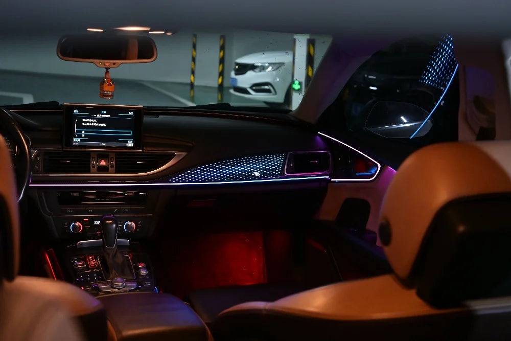 OEM Upgrade Interior LED Lighting For Audi A7 C7 2011-2018 Models - Symphony 64-Color Ambient Lighting Trim Accessories