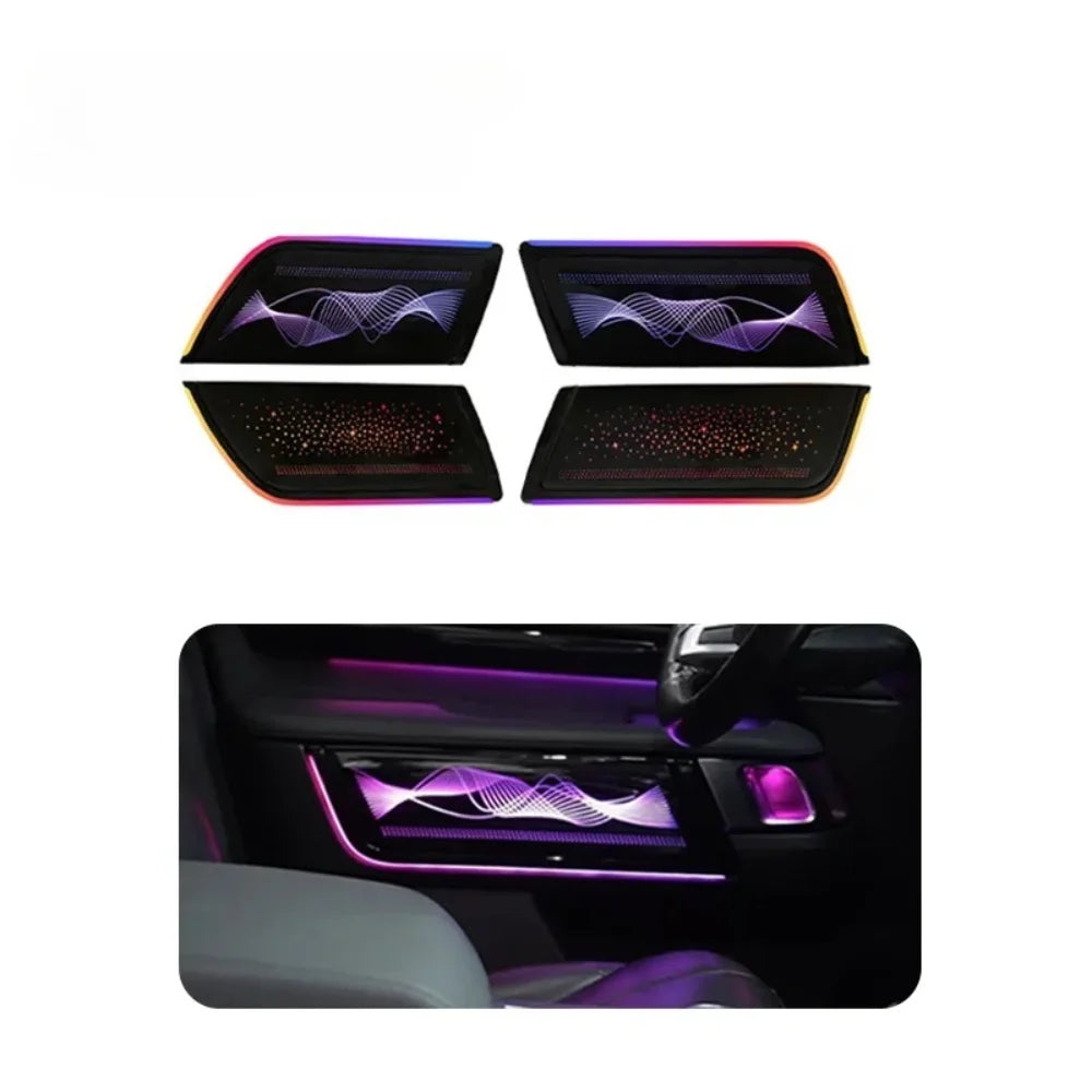 64 Colors Upgrade Symphony LED Ambient Light For Land Rover Discovery 5 2017-2024 Decorative Accessories Atmosphere Light