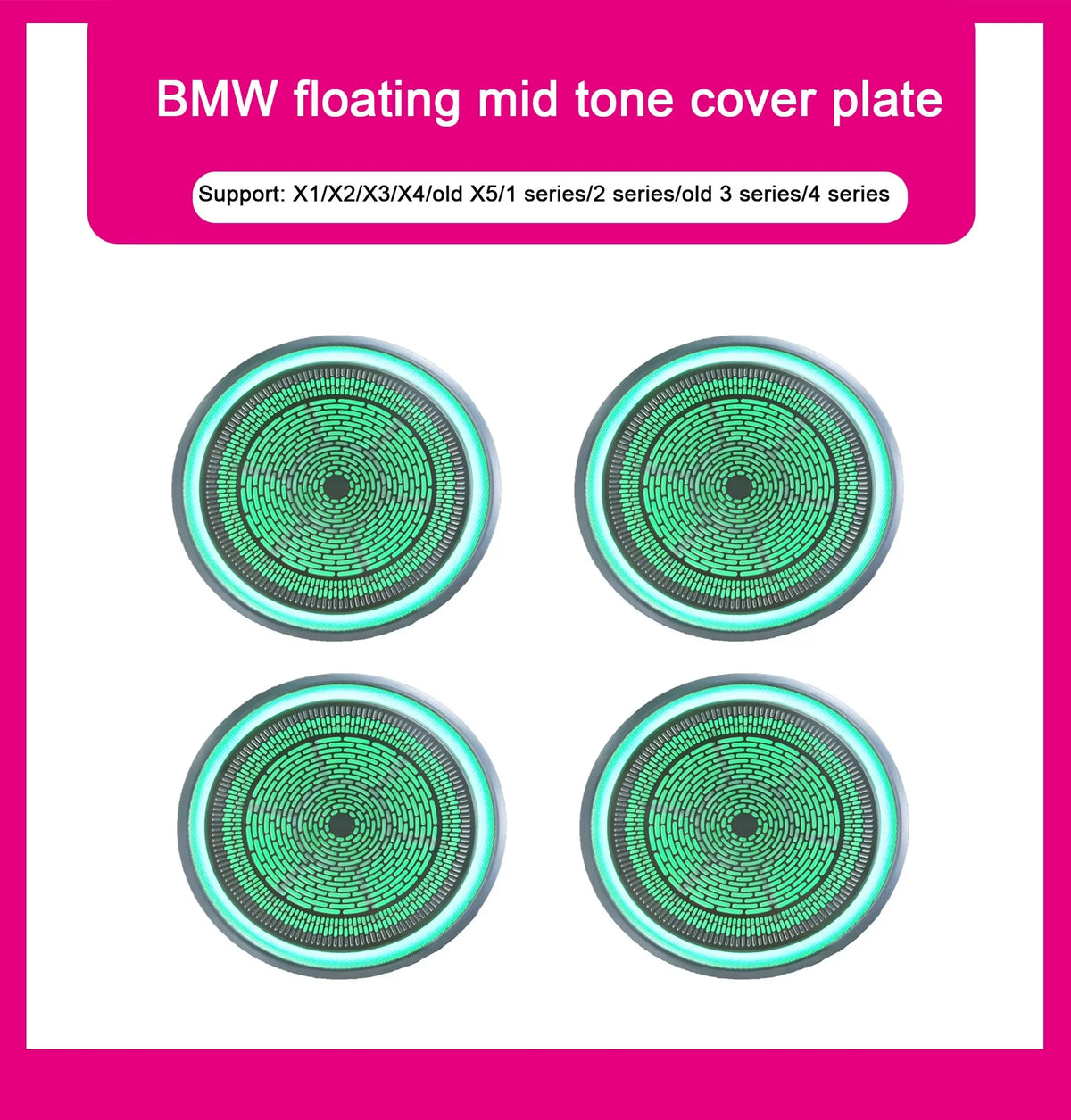 Upgrade 64 Color Ambient Lighting for BMW 2018-2024 X3/X4 Interior LED G08 G02 Symphony Rainbow Light Kit Car