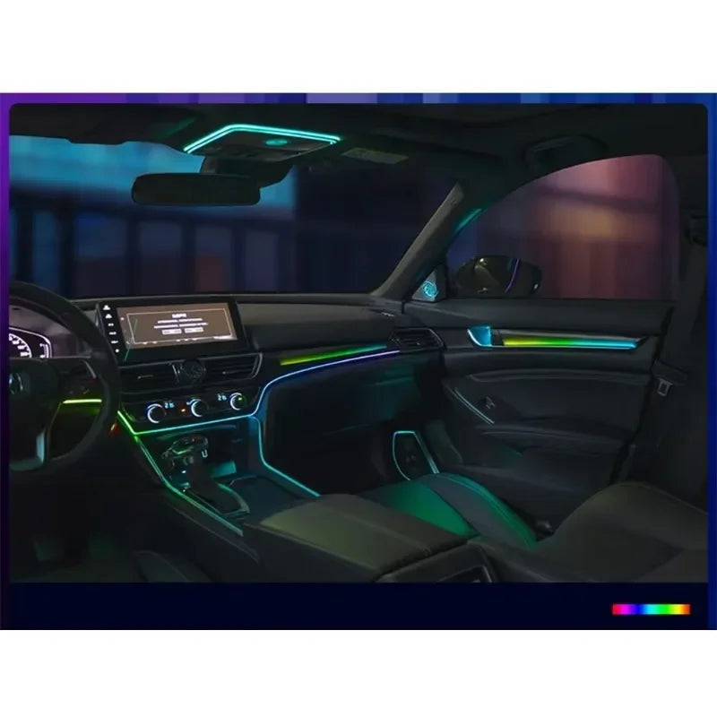 4D Rotating Tweeter Ambient Light  For Honda Accord 2018-2022 Atmosphere RGB Ambiente Lamp Kit Backlight environmental