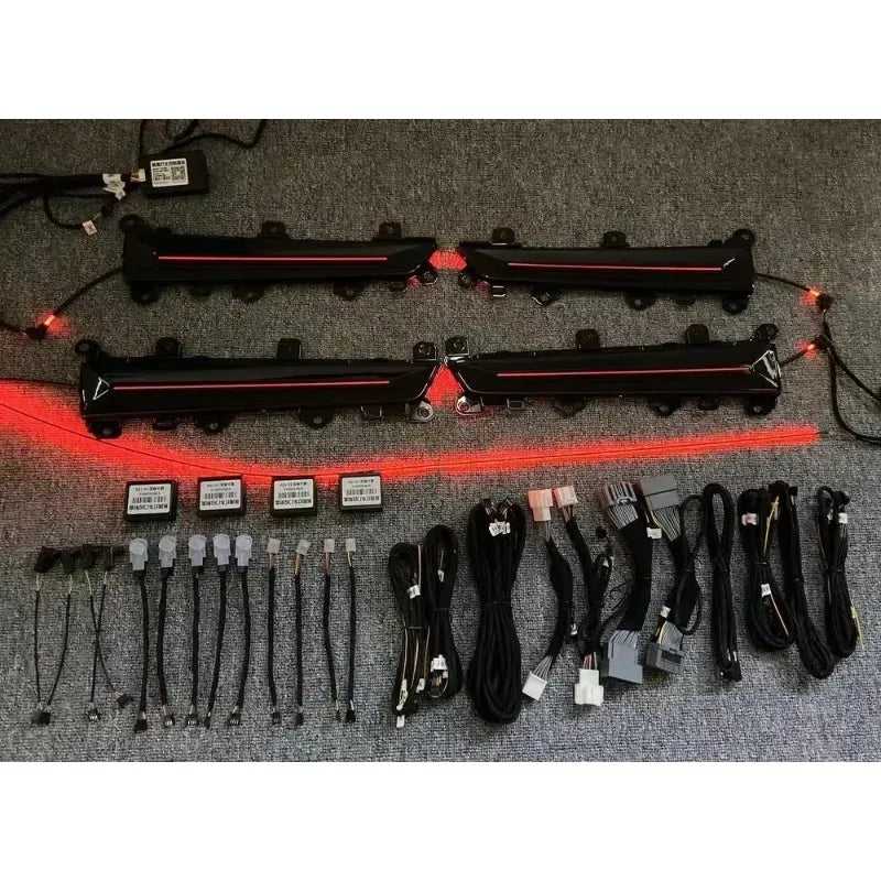 Auto AccessariesFor Honda Civic 11th INTEG 2022+ Interior Glow Neon Lighting Decorative Lights Ambient Atmosphere Lights Door Pa