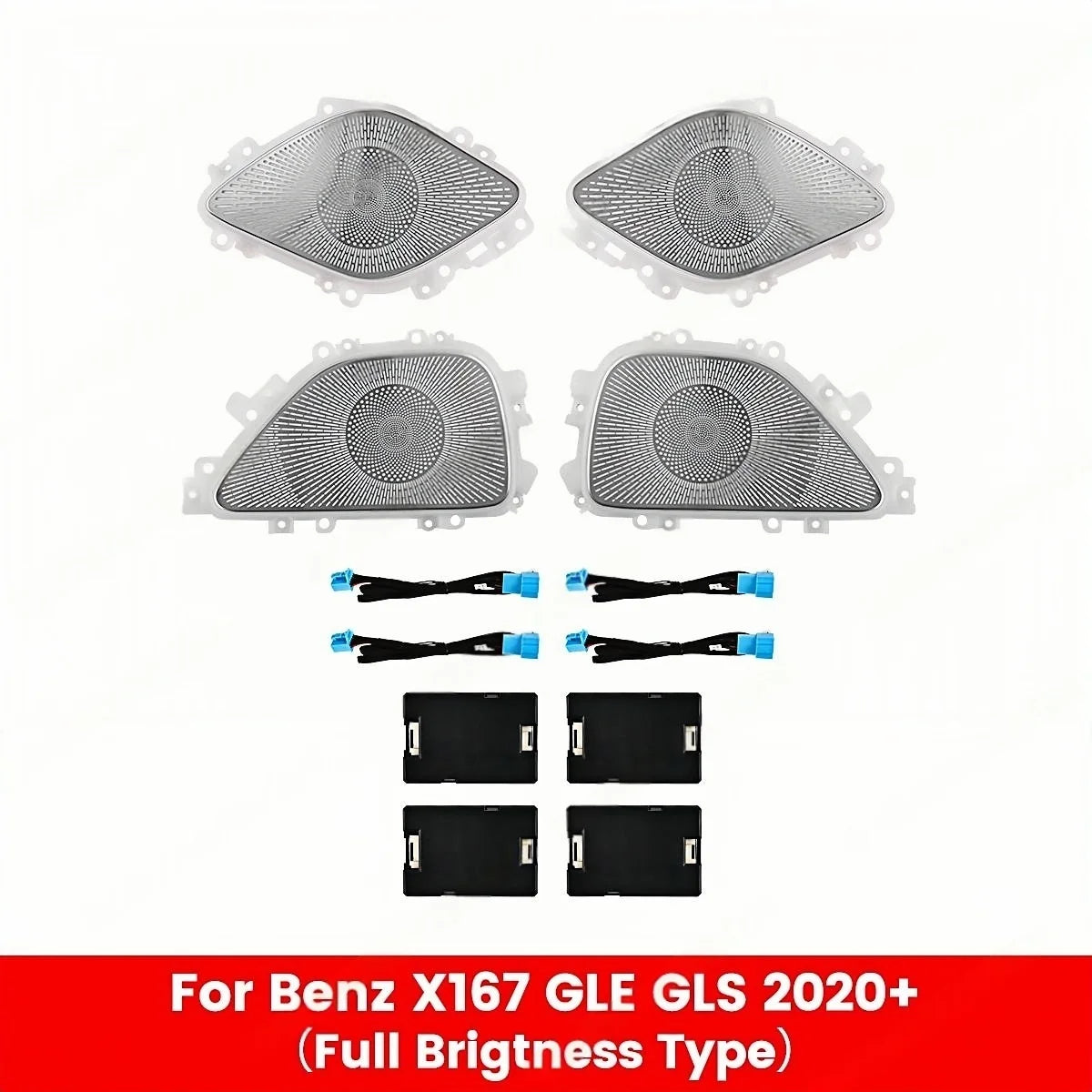 64 Colour LED Roof Ambient Light for Mercedes Benz  GLE GLS W167 GLE53 GLS63 2020-2025 Car Roof Panoramic Skylight Ambient Refit