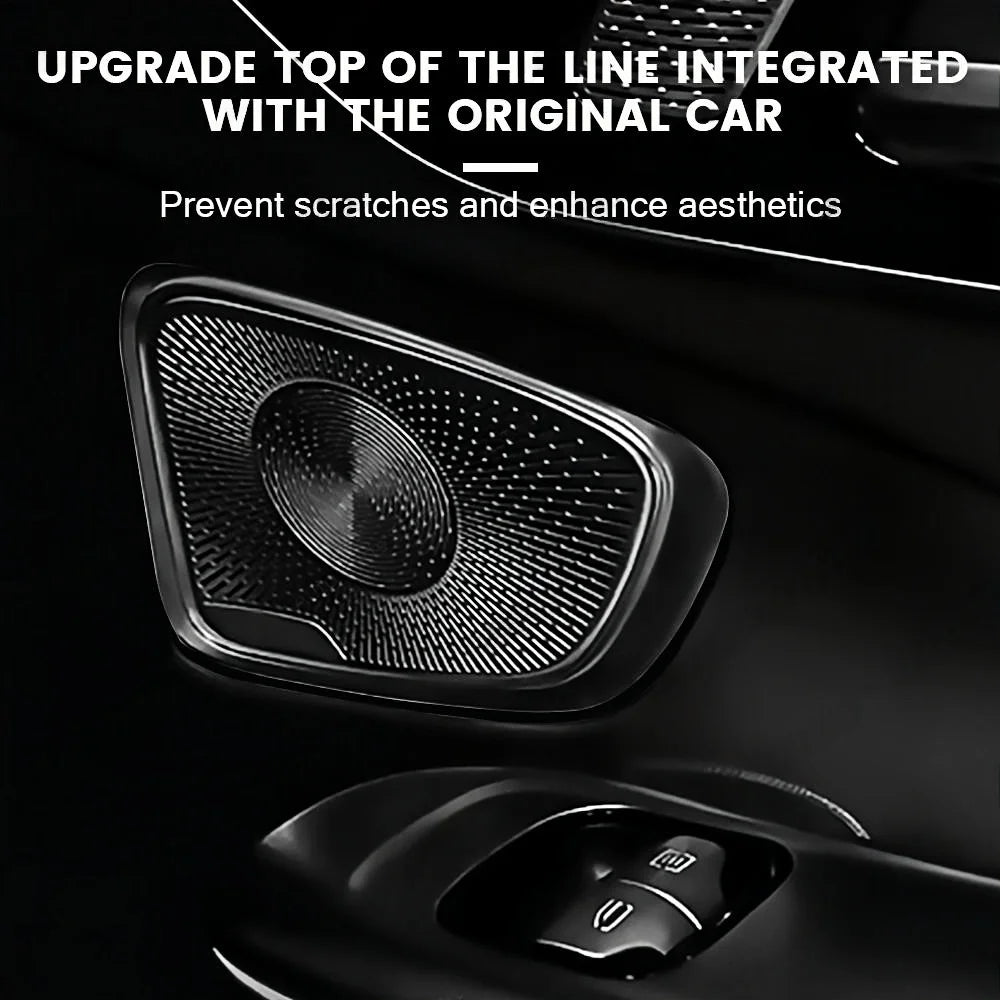 No Light Car Audio Cover A Pillar Door Speaker Cover For Mercedes Benz C Class W206 C200 C220 C260 C300 GLC X254 Car Accessories