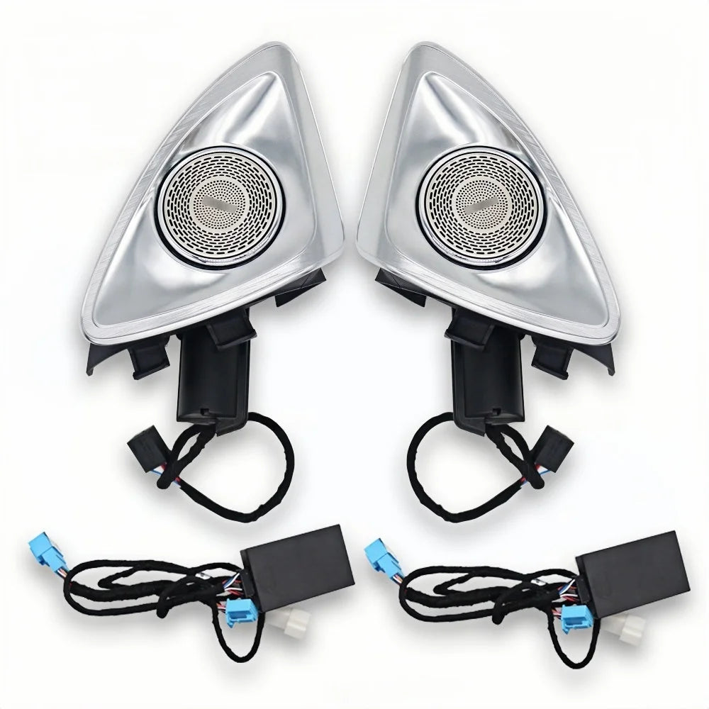 Ambient Light 3/12/64 Colours For Mercedes-Benz C/GLC Class Coupe W205 C43 C63 X253 LED Vents Speaker Decorative Light Retrofit