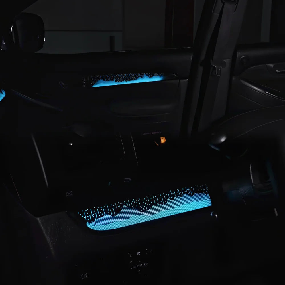 64 Colors Dazzling Ambient Lighting Suitable For Toyota Prado 2004-2009 Auto Car Led Lights Interior Upgrade Accessories