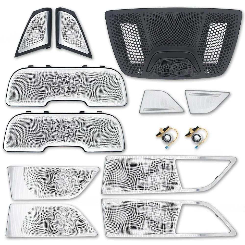 11 Colour LED Speaker Cover For BMW New 7Series G11 G12 Car Midrange Tweeter HiFi Music Stereo Horn Ambient Light Decorate Refit