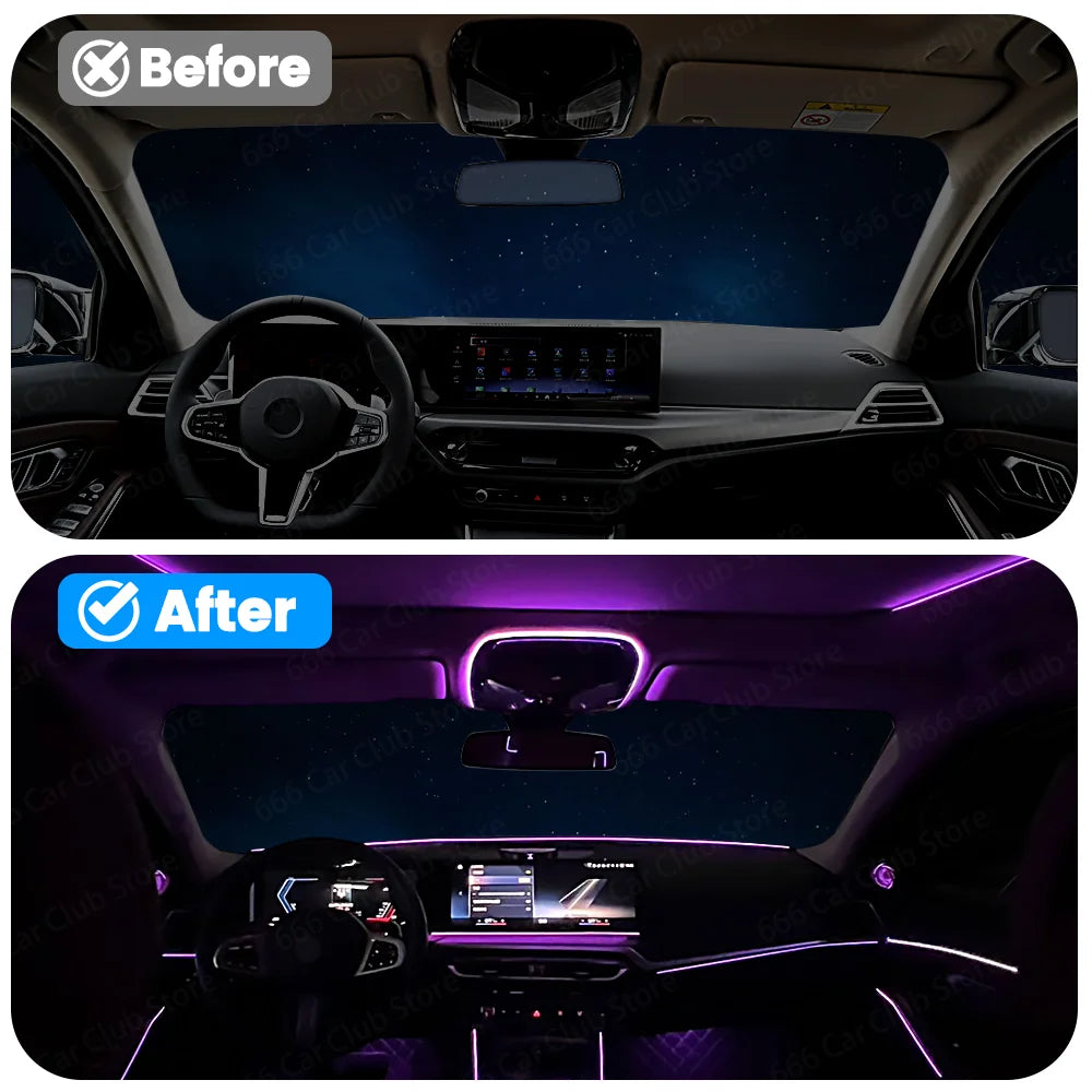 Roof LED Reading Light Ambient Interior Mood Lighting For BMW 2 3 4 5 6 GT 7 8 Series G20 G30 G05 G06 G07 G01 G60 G70