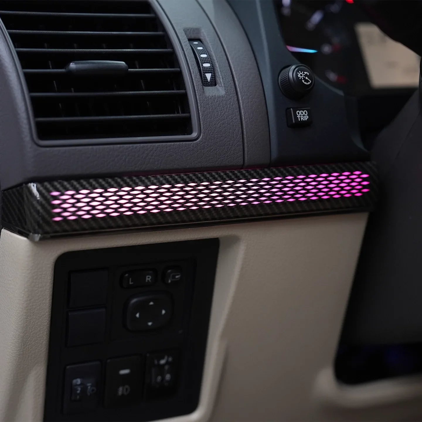 Car Interior Upgrade LED Lights For Toyota Prado 2011-2021 Dragon Scale Style Symphony Atmosphere Light Kit Wholesale