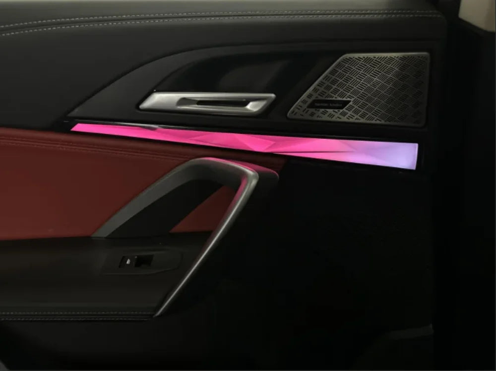 Upgrade Car Interior Crystal Ambient Light for BMW X1 X2 U11 U10 2023-2025 Car 64 Color LED Symphony Kit Auto Door Lights