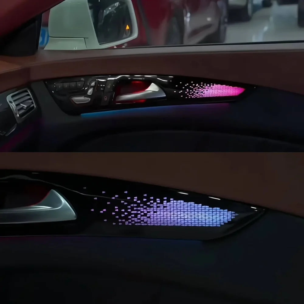 64-color Interior LED Ambient Light For Mercedes-Benz CLS W218 Air Vent Kit Dynamic Atmosphere Light Symphony 2012-2017