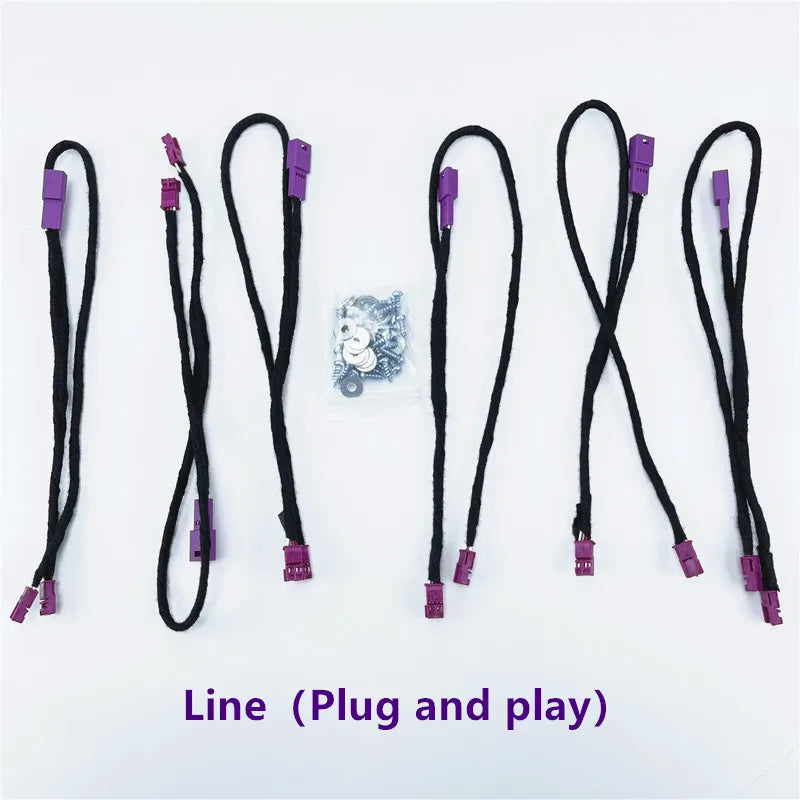 LED Cable For BMW G05 X5 G06 X6 G07 X7 G30 G31 5 Series BW Cover Line Plug and Play Bright Power and High-quality