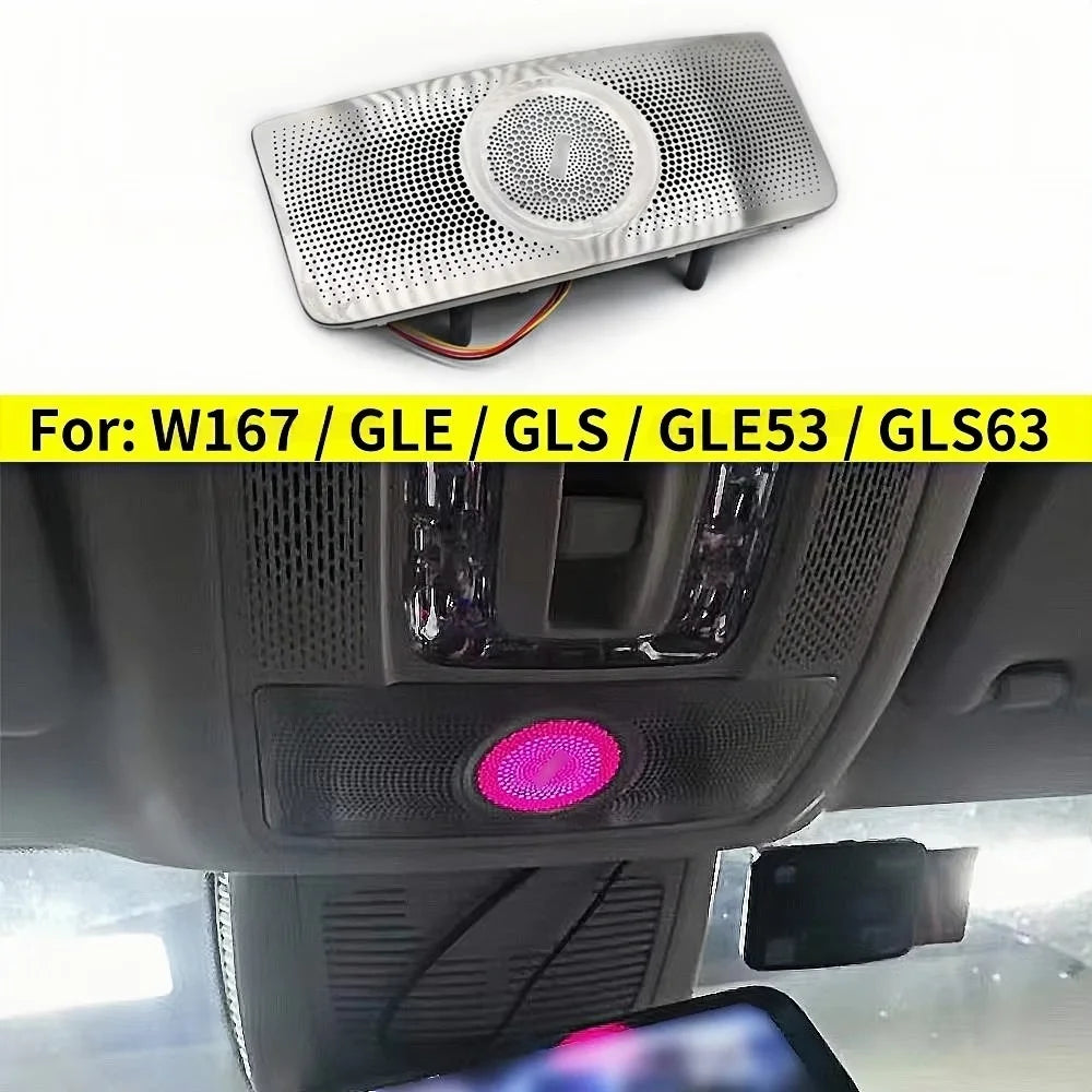 64 Colours LED Skylight Lights For Mercedes Benz W167 GLE GLS AMG GLE53 Car Interior Multicolor Ambient Light Sunroof Lamp Refit