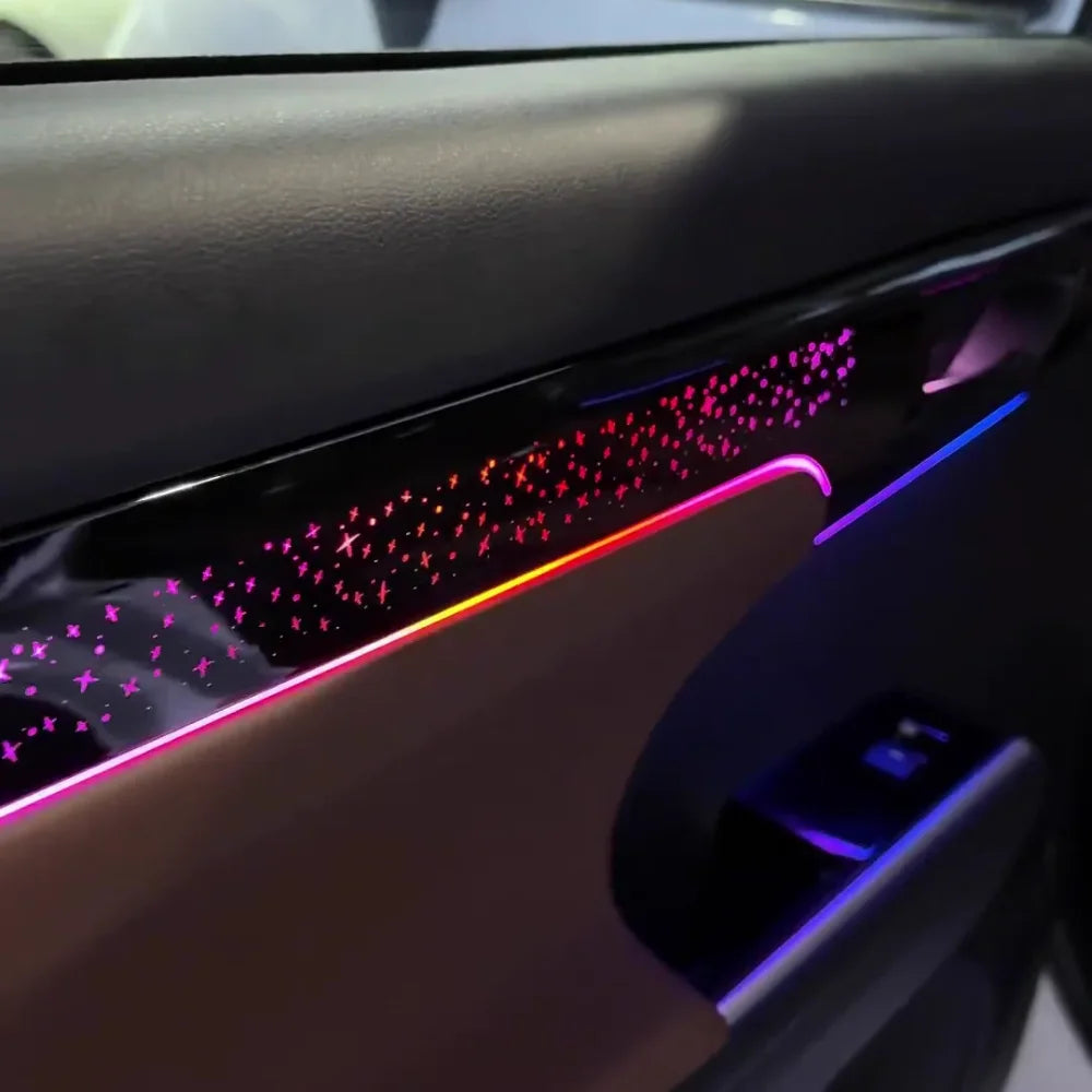 Starry Sky Style Car Ambient Light for Toyota Highlander/Kluger XU70 2022-2024 Auto Car Led Lights for Interior Upgrade