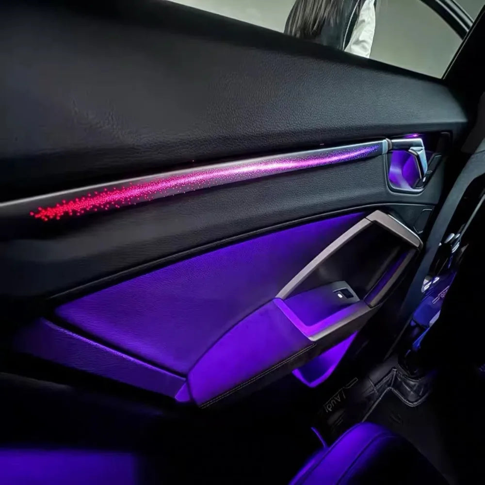 64 Color Dynamic Car Ambient Light for Audi Q3 2019-2024 Car Accessories Interior Decoration Auto Lighting Systems for Car