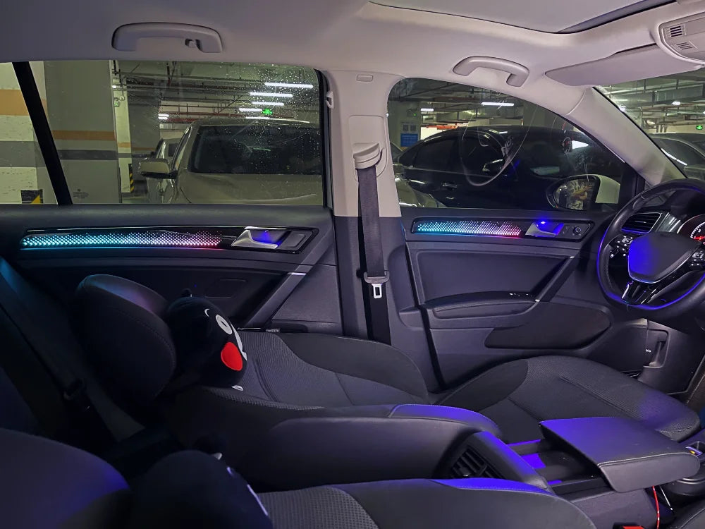 Car Atmosphere Light Hot Sale Suitable For Volkswagen 2014-2021 Golf 7/7.5 Interior LED Dynamic 64 Color Symphony Kit High