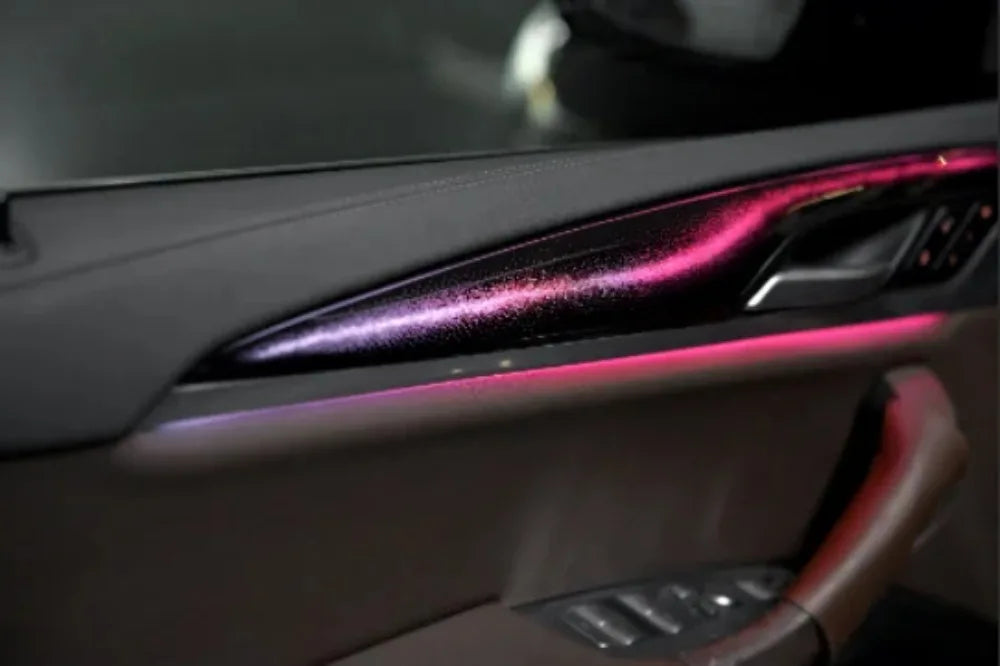 Interior Atmosphere Lighting 64 Color for BMW 2018-2024 X3 X4 G08 G02 Car Ambient Light Auto Accessories Interior Decoration