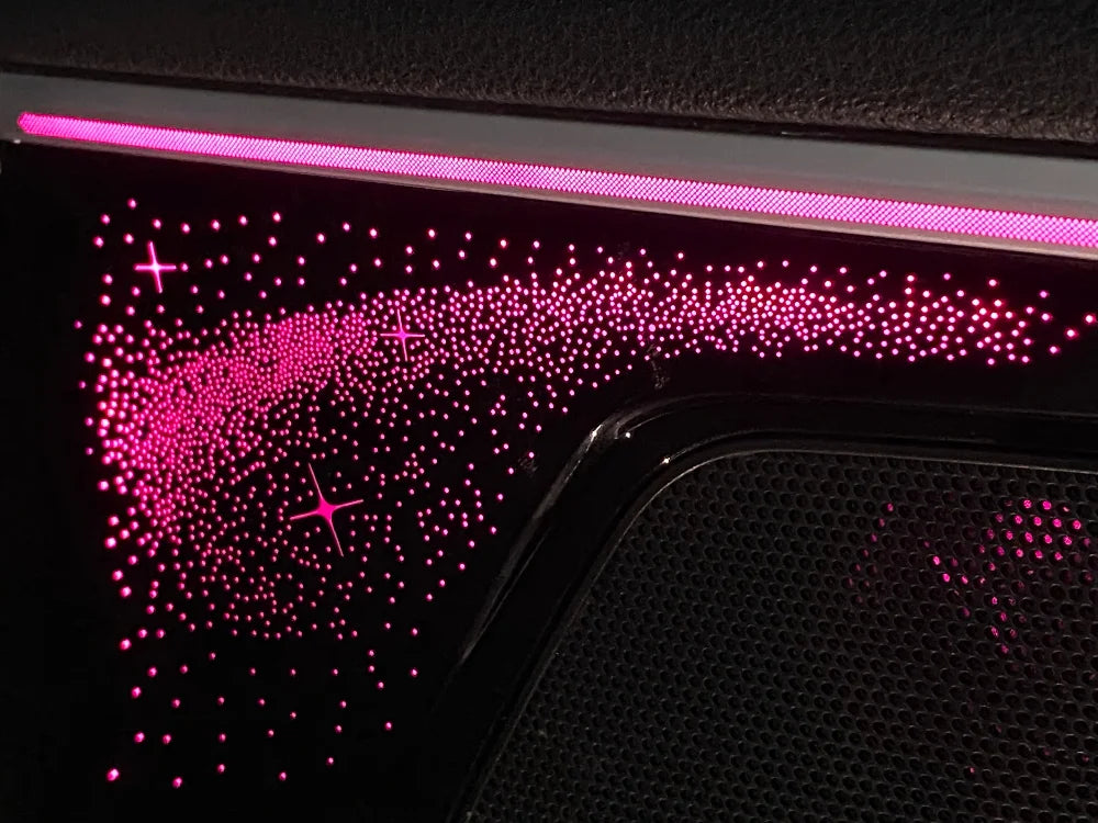 Automotive Inter LED Ambient Light For Audi A5 A5L S5 2017-2025 Galaxy Star dynamic Atmosphere door Panel Lights APP control