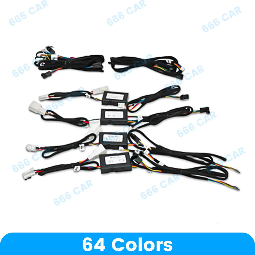 Original 3 Colors Upgrade 12/64 Colors Ambient Light Cable For Mercedes Benz W166 W218 W292 W212 W221 GLE Car Decorate LED Lamp