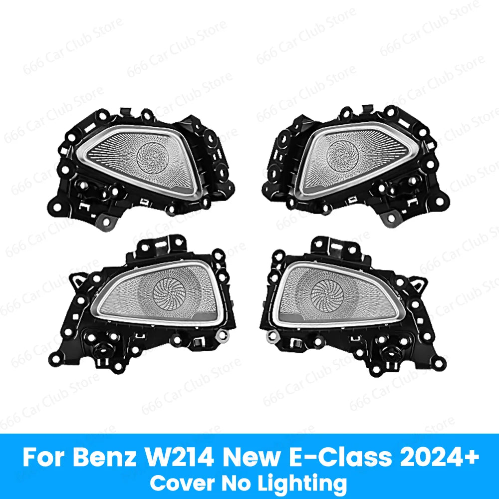 No Light Audio Speaker Door Loudspeaker Panel Cover Trim for Mercedes Benz E Class W214 Car Interior Accessories