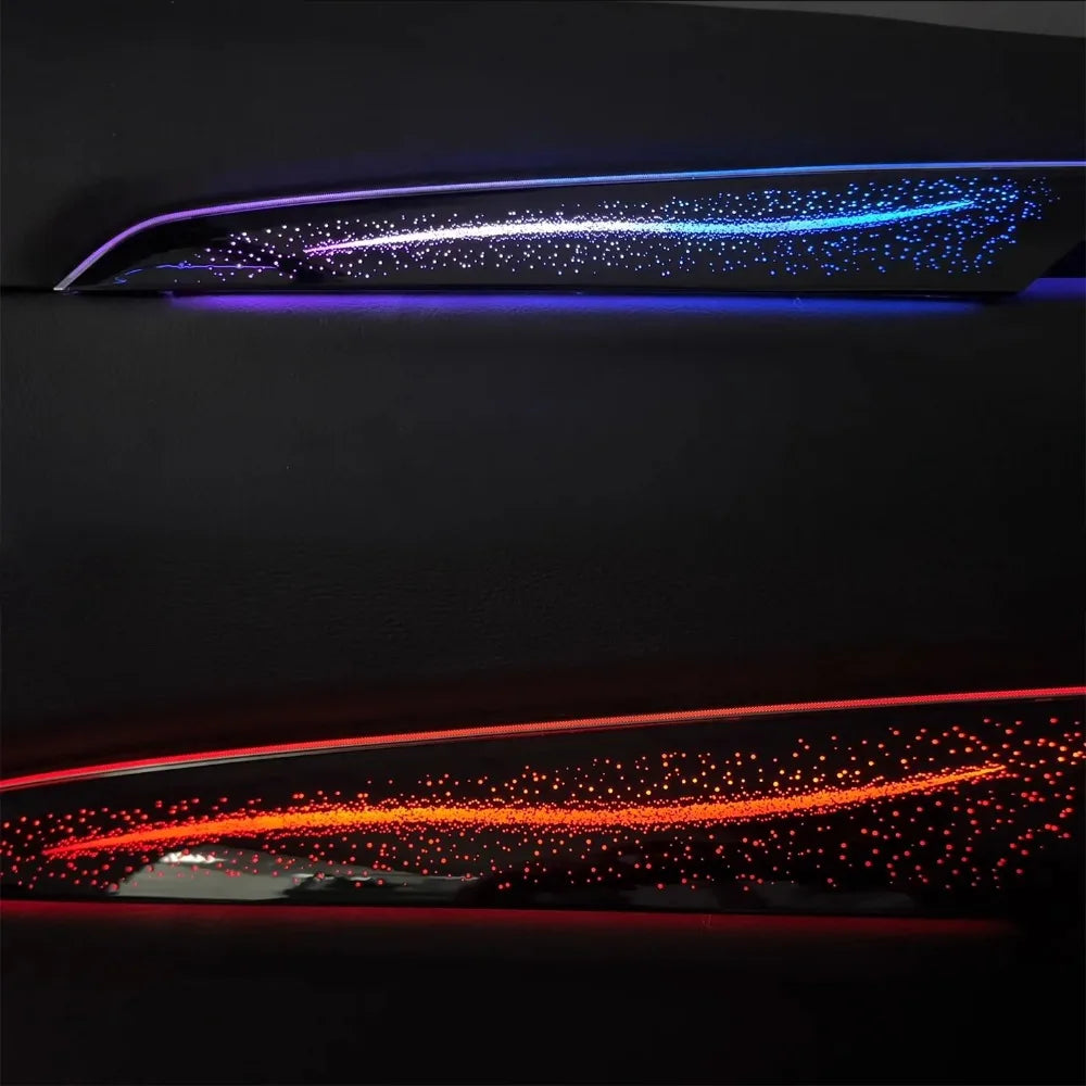Starry Sky Ribbon Style Car Ambient Light for BMW X1 X2 F48 F49 2016-2022 Atmosphere Lighting Auto Decoration Accessories
